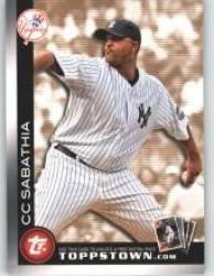 2010 Topps Ticket to Topps Town Gold #FCTTT23 CC Sabathia - New York Yankees (Baseball Cards)