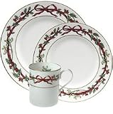 Royal Worcester Holly Ribbons Bone China 12 Piece Set
