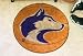 NCAA WASHINGTON HUSKIES BASKETBALL SHAPED DOOR MAT RUG