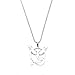 LEPENN Brand Pokemon Go Ball Necklace Game Anime Team Valor Mystic Instinct Logo Bead Chain Necklace