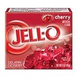 ジェロ　ゼラチンデザート （ゼリー） 3oz(85g)チェリー