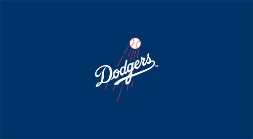 Los Angeles Dodgers Pool Table Billiard Cloth
