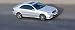 Silver Luxury German Sport Coupe Car Speed - 24W x 10H - Peel and Stick Wall Decal by Wallmonkeys