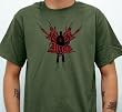 ATREYU - Angel Man - Olive Green T-shirt