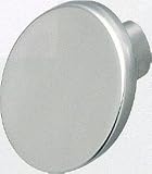 Knob - Flat Round Knob angled downward