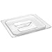 Carlisle 1031007 Clear One-Sixth Size Handled Lid (Case of 6)