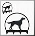 English / Gordon Setter 4 Hook Holder