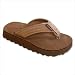 Kid's Higher Arch Flip Flop in Chocolate Milk