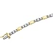 14K Two-Tone Gold Diamond Bracelet - 1.87 Ct.