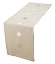 13X72" Spot Tablerunner Cream