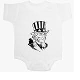 AMERICANA-8 Baby Ultrasoft Onesie