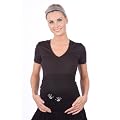 Bauchband - Glitzer H�ndchen - Schwarz