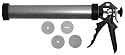 Clay Extrusion Gun For Forming Small Clay Shapes Holds Over 3 Lbs. Of Clay