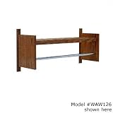 Claridge Products WAW125-3/4 No. WAW125 Hat and Coat Rack
