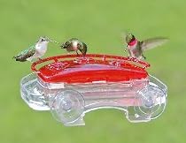 Aspects Jewel Box Window Hummingbird Feeder