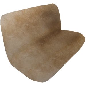 Synthetic Sheep Skin Bench / Rear Seat Cover - Natural