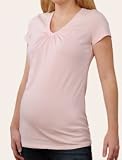 Motherhood Maternity: Short Sleeve V-neck Maternity T Shirt