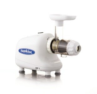 Sunkist SK830  Masticating Juicer, White
