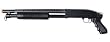 Double Eagles M58B Metal Tactical Shotgun Airsoft Gun 350-FPS