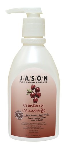 Jason Natural Cranberry Satin Shower Body Wash 30 oz