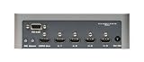 4x1 HDMI Switcher with Discrete IR Remote Control