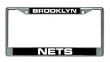 Brooklyn Nets Laser Chrome License Plate Frame