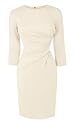 Draped Front Jersey Dress