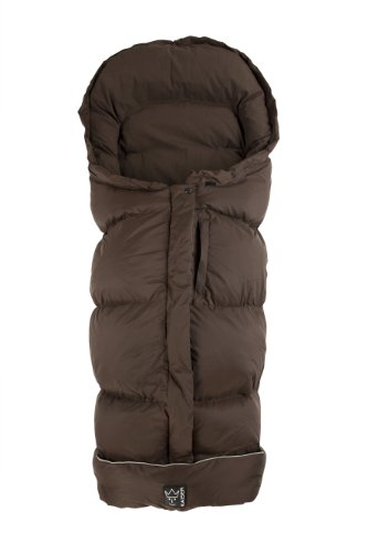 Kaiser 65719/35 - Kinderwagen Fu&szlig;sack "Dowwny", Farbe: braun