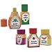 Melissa & Doug Deluxe Wooden Magnetic Kitchen Bottle Collection