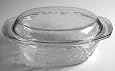 Princess House Fantasia 3 Quart Oval Covered Casserole