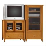 Bush Furniture VS05227-03, AD05240-03 - Napa 37 Flat Panel TV Stand and Audio Cabinet