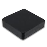 Jeweler's Solid Rubber Pounding Block - 4 x 4