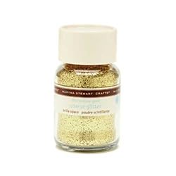 Martha Stewart Glitter Coarse Florentine Gold 1.5oz (3 Pack)