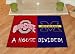 Ohio State Buckeyes House Divided Rug Mat