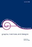 Graphs, Matrices, and Designs (Lecture Notes in Pure and Applied Mathematics)