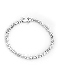 Natural 1.50 ctw Diamond Bracelet 10K White Gold