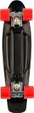 Penny Complete Skateboard - Black / Red - 22.75in x 6in