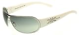 Prada - PRADA SPR56G 1BC3M1 GRAY/WHITEFRAME Designer Sunglasses