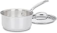 Cuisinart 719-16 Chef's Classic Stainless 1-1/2-Quart Saucepan with Cover