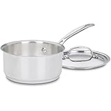 Cuisinart 719-16 Chef's Classic Stainless 1-1/2-Quart Saucepan with Cover