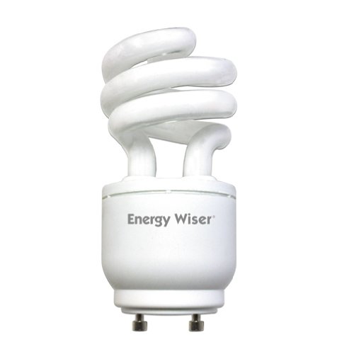 Bulbrite CF13WW/GU24/DM 13W 120V Energy Wiser Dimmable Compact Fluorescent Coil T3 Bulb, Warm White