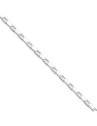 1.65mm, Sterling Silver, Open Box Chain, 24 inch
