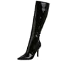 Nine West Women's Blondey Boot,Black Synthetic,7.5 M US