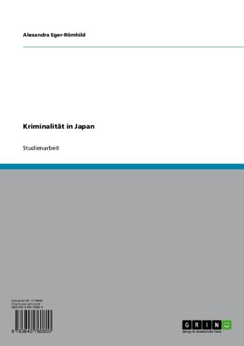 Kriminalität in Japan (German Edition)