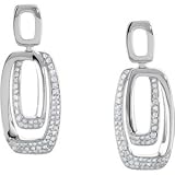 14K White Diamond Earrings Pair 3 4 Ct Tw