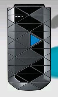 Nokia - 7070 Prism - Téléphone portable - Ecran 1,8 - Sonneries mp3 - Noir et bleu