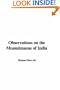 Observations on the Mussulmauns of India