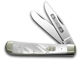 GERMAN EYE BRAND Genuine Mother of Pearl Trapper Pocket Knife Knives