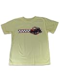 Mis Tee V-Us - Boys Dune Buggy Short Sleeve T-Shirt, Yellow (Size 10)