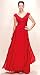TADASHI TIERED FLY-AWAY GOWN